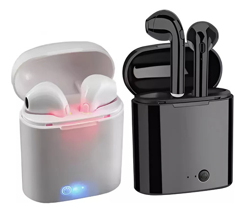 Auriculares Inalambricos I7 Mini - Mini Bluetooth Negro