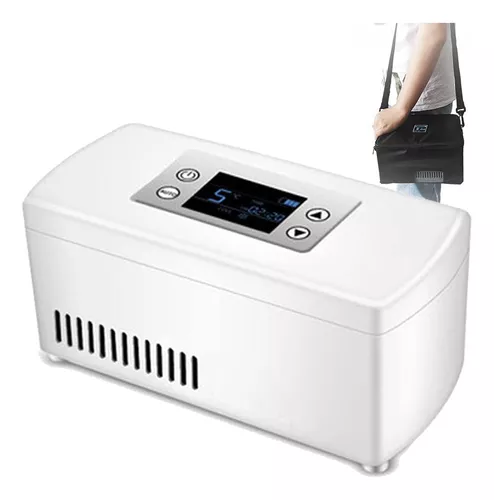 Nevera Portatil Mini Refrigerador De Coche Digital Insulina