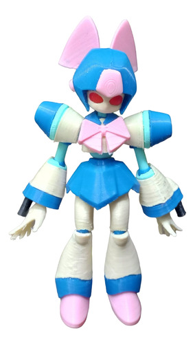 Medabots Sailormulti Articulado Figura Muñeco Pixelados_