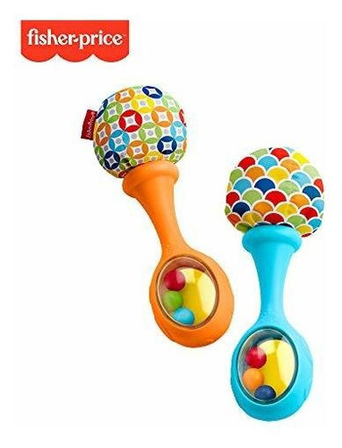 Sonajero-n-maracas De Rock-price, Azul / Naranja [exclusivo 