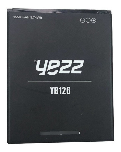 Batería Yezz Yb126 (3.7v-1550mah) 5.74w