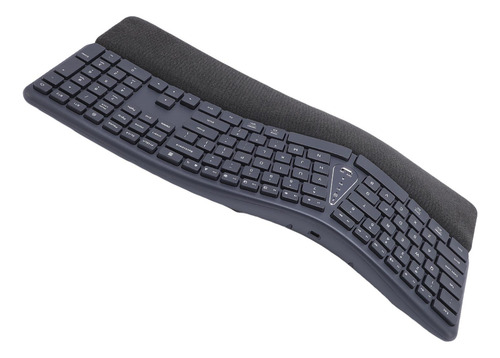 Teclado Dividido, Sem Fio, Ergonômico, Almofadado, Apoio De