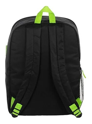 Mochila Minecraft Para Niños, 5 Piezas, Material Escolar Com