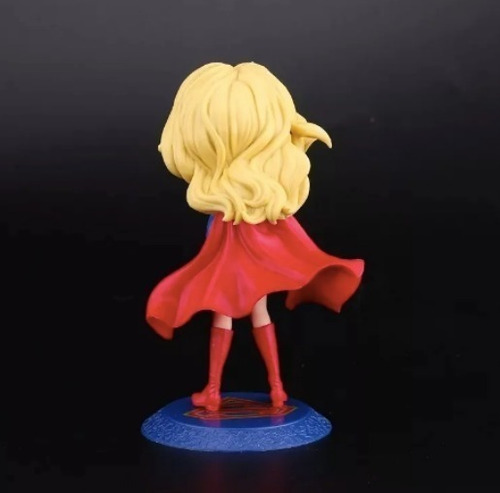 Boneca Dc Miniatura Super Girl Colecionável Figure 15 Cm