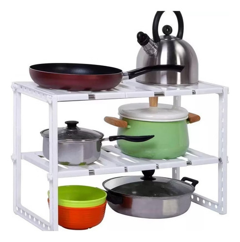 Organizador De Fregadero Expandible Multifuncional 2 Niveles