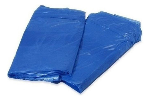 Saco De Lixo Azul 60 Litros 100 Un