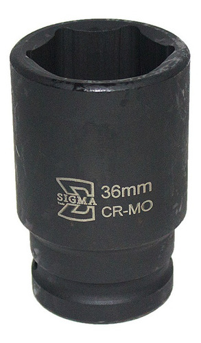 Imagem 1 de 5 de Soquete De Impacto Cr-mo 3/4  Longo 36mm   Kit Com 2 Unidade