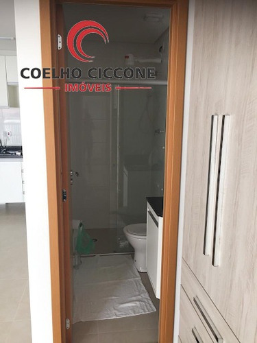 Imagem 11 de 14 de Apartamento Kitchenette/studio Em Osvaldo Cruz - Sao Caetano Do Sul - V-3271