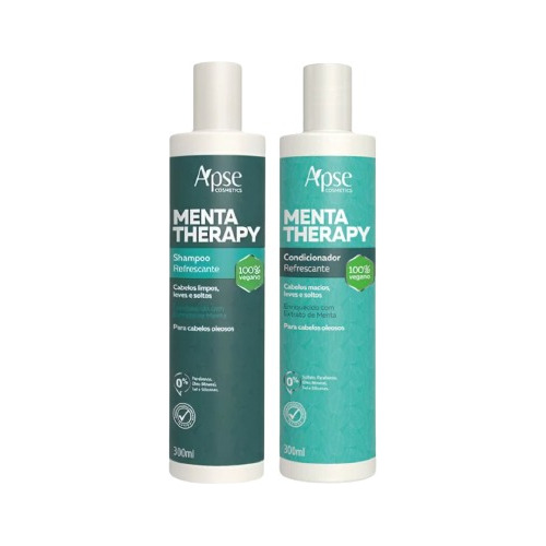 Kit Apse Menta Therapy Shampoo E Condicionador - 300ml