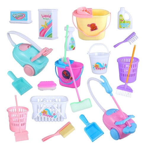22 Piezas Cubo En Miniatura Muñeco De Muñeca Suministros De