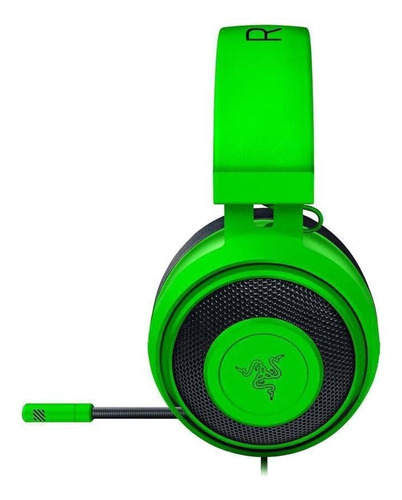 Imagen 3 de 3 de Audífonos gamer Razer Kraken razer green