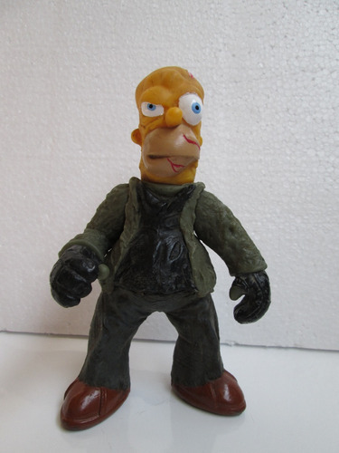 Figura De Acción Homero Los Simpsons 17cm (Usado)