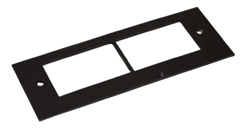 Placa Para Voz/datos Ofr47-2a Negra Wiremold