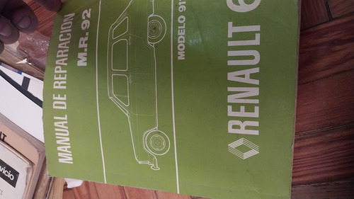 Manual Reparacion Renault 6 M.r. 92 Original