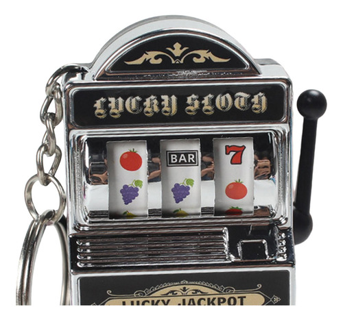 5 Mini Caça-níqueis Chaveiro De Brinquedo Mini Jogo Argent
