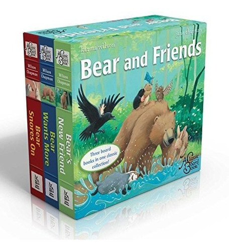 Book : Bear And Friends Bear Snores On; Bear Wants More; ..