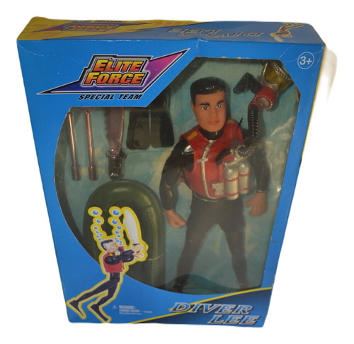 Figura Elite Force Temerario Action Man Max Steel 12 Pulgada