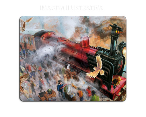 Imagem 2 de 3 de Mouse Pad Harry Potter Trem
