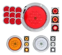 Comprar 10 Plafon 14 Led Redondo Aro Plasma Gel 4 Funciones 12-24v