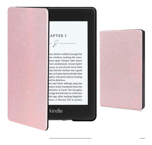 Capa Case Couro Sintético Magnética Auto Sleep Kindle