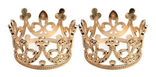 2 Piezas Mini Corona De Princesa Tiara De Reina Corona Diade