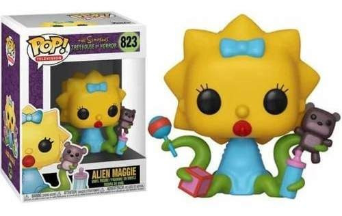 ¡Funko Pop! Los Simpsons Treehouse Horror: Alien Maggie #823