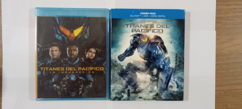 Pack Blurays Titanes Del Pacífico + Titanes Del Pacífico 2