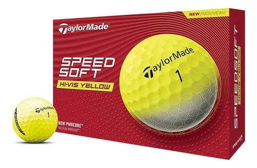 Pelotas De Golf Taylormade Speed Soft  Yellow 2024 