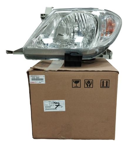 Faro Izquierdo Toyota 81150 0k261 Hilux 09/11 Original