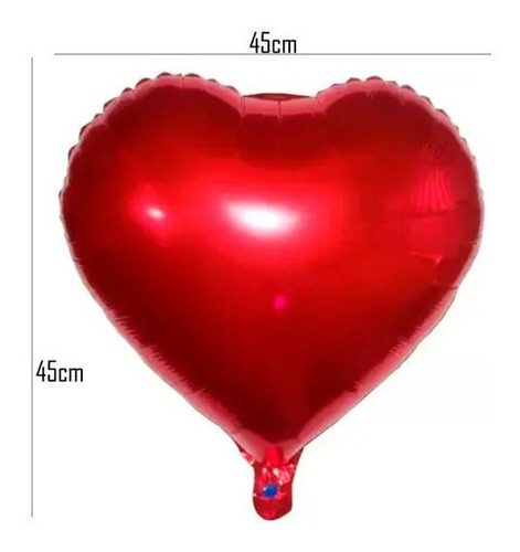 Imagem 4 de 6 de Kit Surpresa Romântica 200 Pétalas 7 Velas 2 Balão Coração