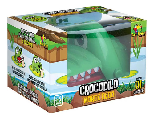Kit Jogos De Mesa Pinguim Numa Fria / Croco Morde Dedo Zein
