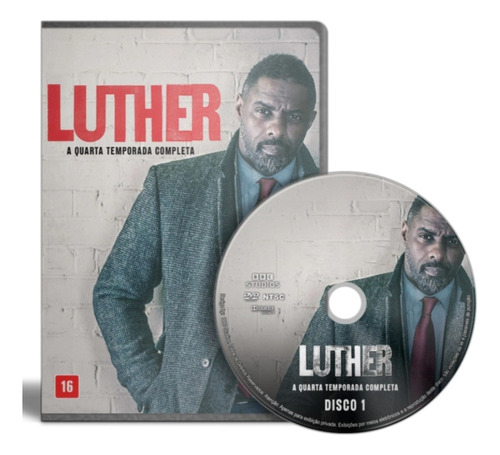 Dvd Série _ Luther _ Temporadas 1_2_3_4_5 _ Completas