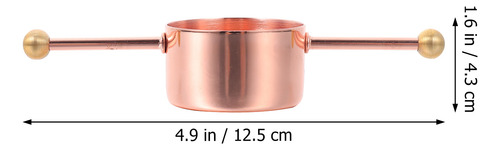 Vaso Medidor Profesional Para Bartender, Vaso De Metal Para
