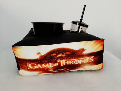 Almofada De Pipoca Game Of Thrones Presente Filmes E Séries Cor Preto Desenho Do Tecido Liso