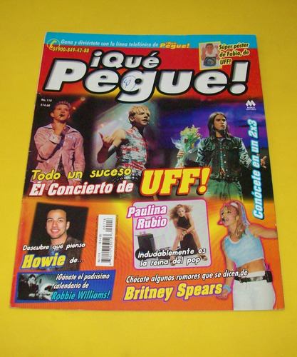 Uff Paulina Rubio Britney Spears Mercurio Revista Que Pegue