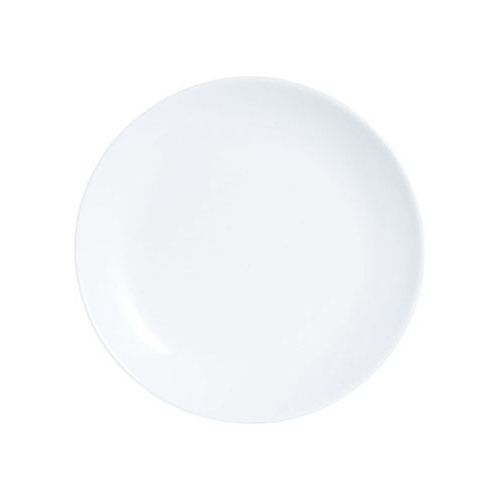 Plato Llano X6 25cm Blanco D6905 Diwali Luminarc Arc