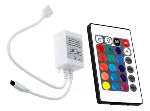 Manguera Tira Luces Neon Led Rgb 5mts Fuente Y Controladora
