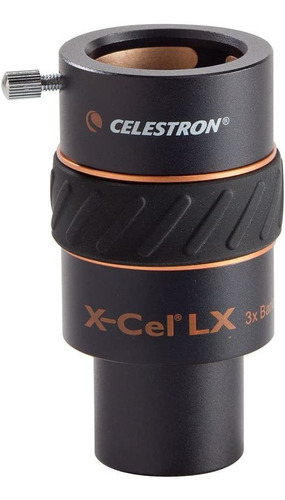 Lente Celestron 93428 X-cel Lx Barlow 3x De 1,25 Pulgadas