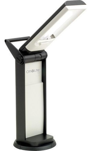 Ottlite L139ab Task Lamp Con Base Giratoria En Negro