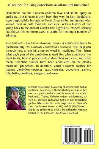The Ultimate Dandelion Medicine Book 40 Recipes For Using D, De Seleshanko, Kristina. Editorial Independently Published, Tapa Blanda En Inglés, 2018