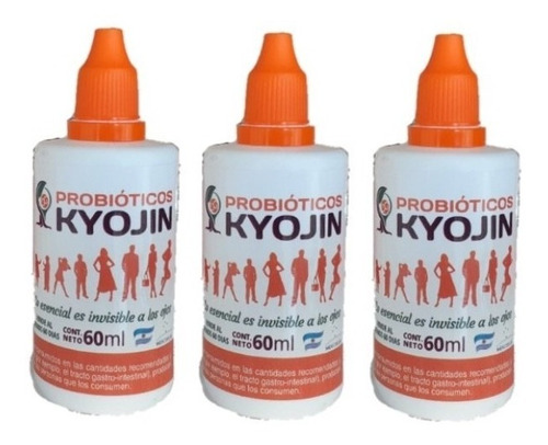 Probiótico Kyojin 60 Ml C/u. 3 Unidades El Mejor Precio!