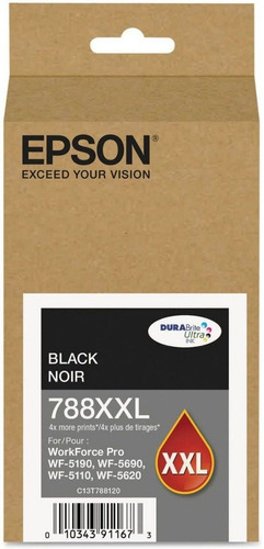 Tinta T788xxl Black Wf-5690/5190