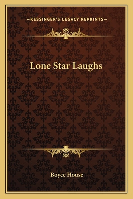 Libro Lone Star Laughs - House, Boyce