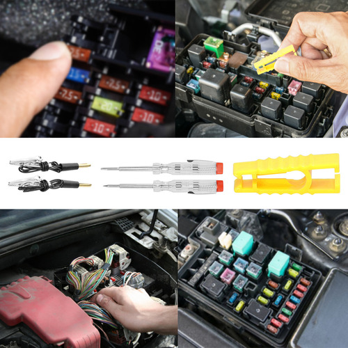 Kit De Fusibles De Cuchilla Con Estuche, 306 Piezas