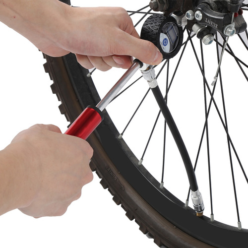 Inflador Manual De Neumáticos Portátil Con Bomba De Aire Par