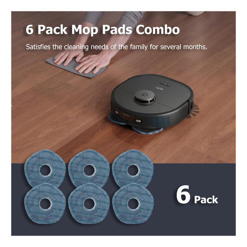 Pack Eufy Mop Polles Aplicaciones Para Eufy X10 Pro Omni De