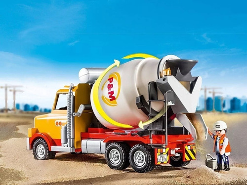 Camion Cementero Playmobil City Action C/ Accesorios - 9116