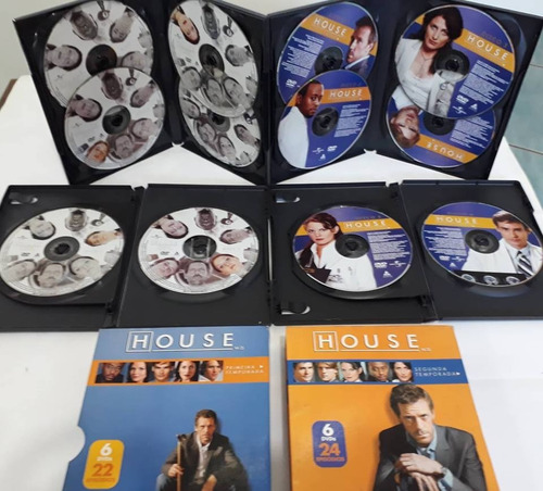 Dvd House 1 A 8 Temporadas Completas Originais -frete Gratis