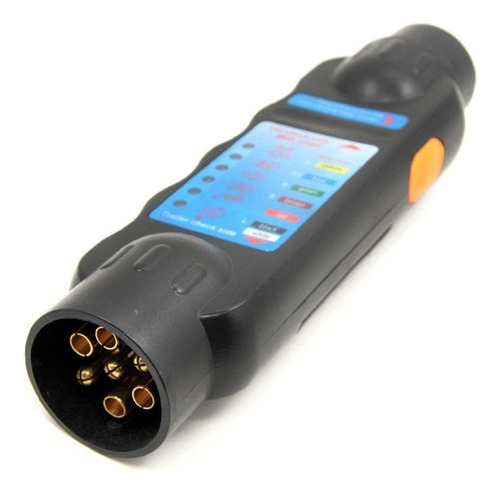 Fiação 7 Pinos De Carro Caminhão Reboque Plug Tomada Tester