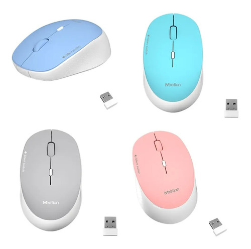 Mouse Meetion Portátil Bluetooth Inalambrico R570 Febo